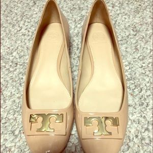 Tory Burch Flats 9.5 Worn Once!!